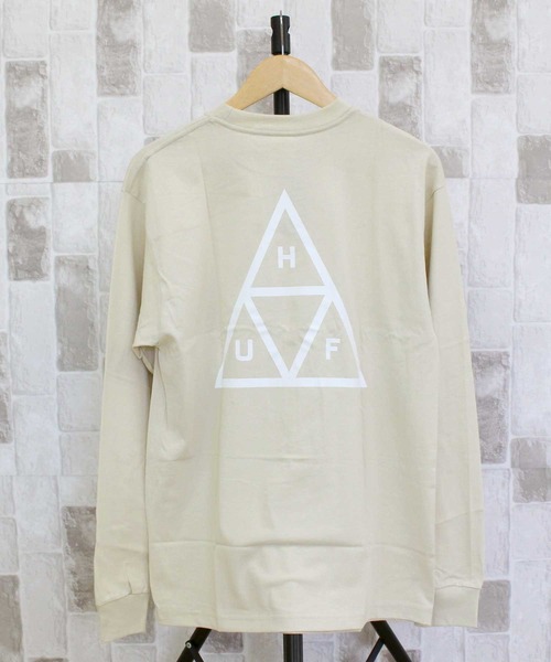 国内翌発☆HUF☆トライアングルロングTシャツ 楽天市場】HUF ロンT メンズ レディース ハフ HUF 長袖 Tシャツ