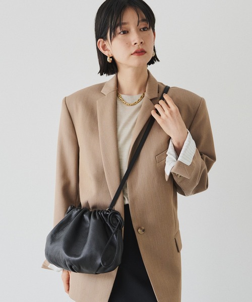 russet（ラシット） ショルダーバッグ バッグ レザー巾着4WAY