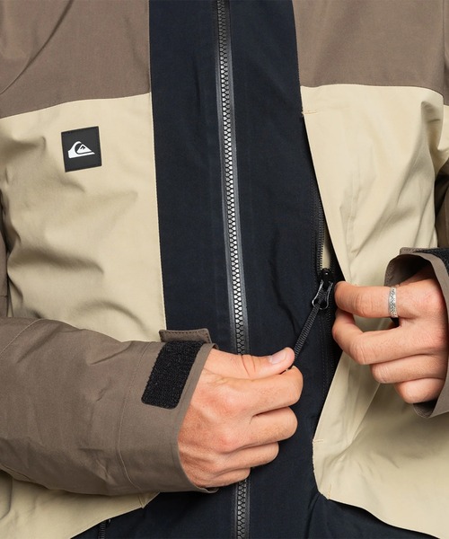 【ノースフェイス大好き】クイックシルバー　ジャケットL goatex QUIKSILVER クイックシルバー ユニセックス スノーボード ウェア