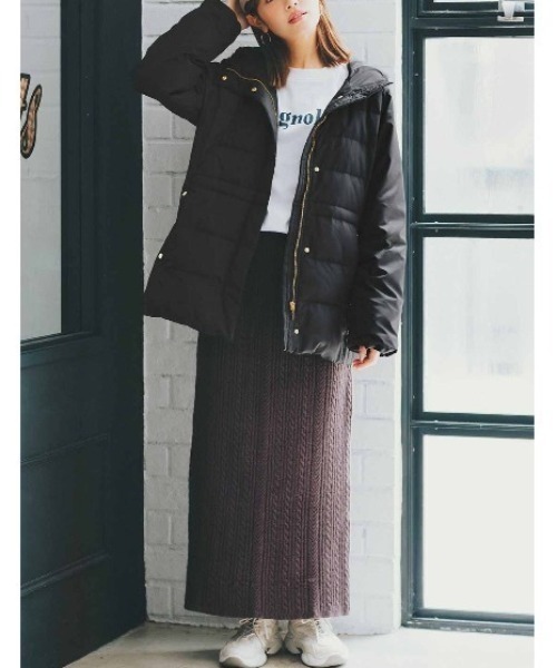 Live in comfortダウンコート リブインコンフォート　ダッフル　L Live in comfort（リブインコンフォート） ダウンコート ダウン