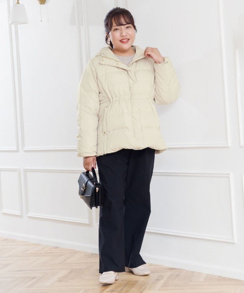 Live in comfortダウンコート リブインコンフォート　ダッフル　L Live in comfort（リブインコンフォート） ダウンコート ダウン