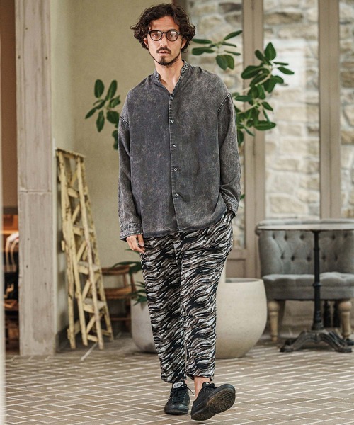 CAMBIO（カンビオ） シャツ ms5914- Silky Chemical Wash Denim