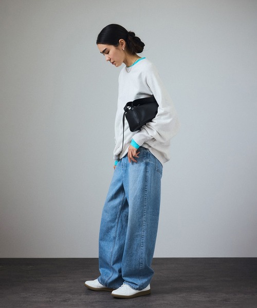 SALON adam et rope' トレーナー スウェット アズマ裏毛オーバー