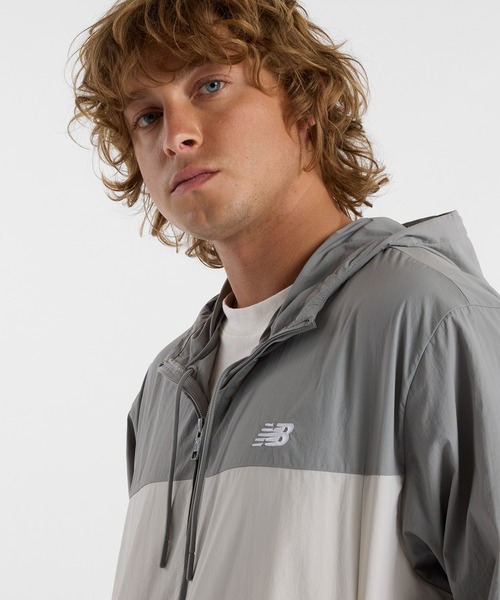 ニューバランスジャンバー New Balance ブルゾン ジャンバー カラーブロックウーブン