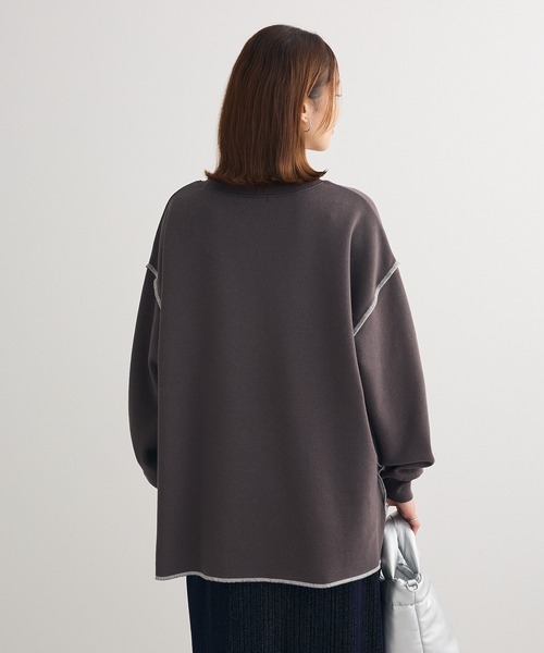 Green Parks（グリーンパークス） トレーナー スウェット 裏起毛配色