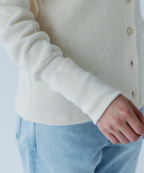 tシャツ MEYAME/メヤメ　フロントアンドバックリブプルオーバー　FRONT AND BACK RIB PULLOVER レディース MEYAME（メヤメ）の「MEYAME/メヤメ フロントアンドバックリブ