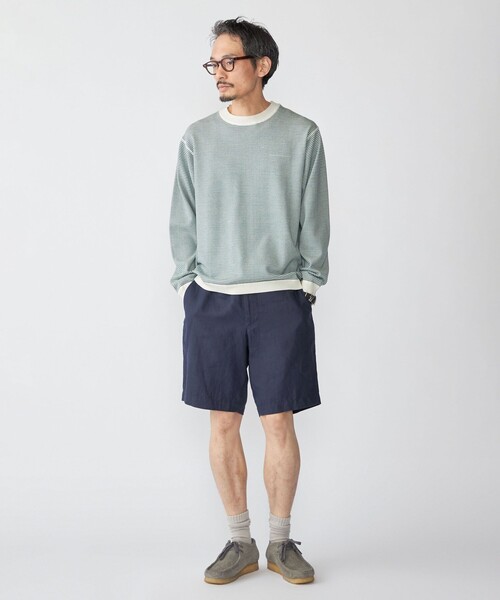 シップス（SHIPS）/SHIPS: ラミー オックスフォード イージー ショーツ SHIPS（シップス） パンツ SHIPS: ラミー オックスフォード イージー