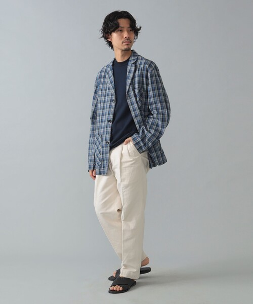 PENDLETON コート ジャケット / コットンリネン チェック シャツ