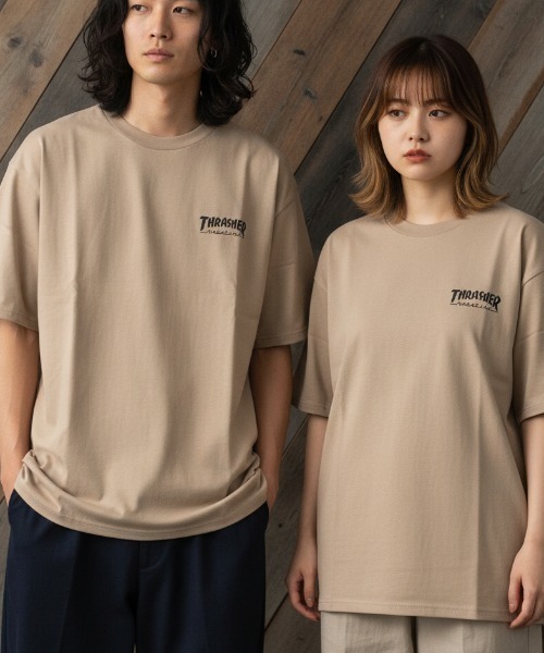 THRASHER（スラッシャー） tシャツ FLAME LOGO S/S T-SHIRTS