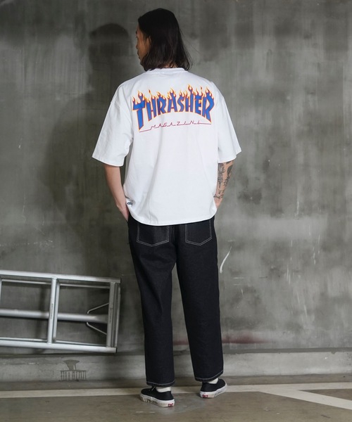 THRASHER（スラッシャー） tシャツ FLAME LOGO S/S T-SHIRTS