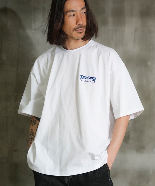 THRASHER（スラッシャー） tシャツ FLAME LOGO S/S T-SHIRTS