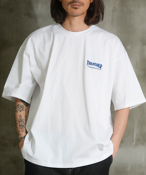 THRASHER（スラッシャー） tシャツ FLAME LOGO S/S T-SHIRTS