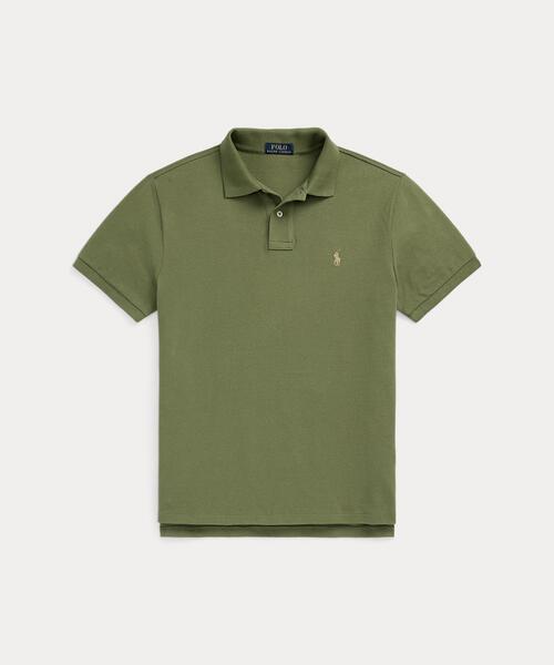 ラルフローレン　カスタムスリムフィット　オリーブ色 ポロシャツ Sサイズ POLO RALPH LAUREN（ポロ・ラルフローレン） ラルフローレン