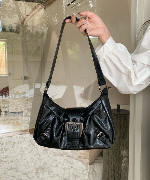 gossip!ロサンゼルス ショルダーバッグ バッグ Y2K バックル ベルト gossip!ロサンゼルス ショルダーバッグ バッグ Y2K バックル ベルト