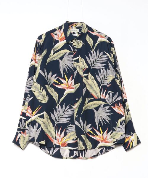 シャツ 「FACTOTUM」Botanica Round Hem Shirt メンズ レディース