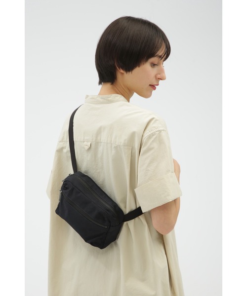 h*☆様 ウェストポーチ MHL. ウエストポーチ ウエストバッグ WA-SHI COTTON PLAINWEAVE