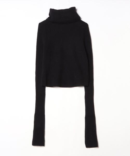 「JOSEPH」 タートルネックニット M ブラック レディース_画像2
