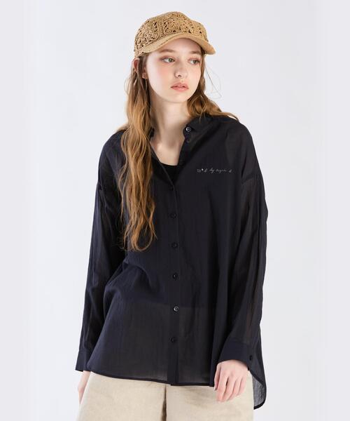 To b. by agnes ブラウス シャツ コットン ロングスリーブ ボーイズ 