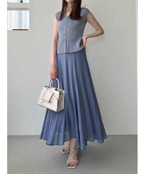 FRAY I.D｜ワンピース（ノースリーブ）｜SIZE 1 FRAY I.D 「FRAY I.D」 ノースリーブワンピース 1 グレー
