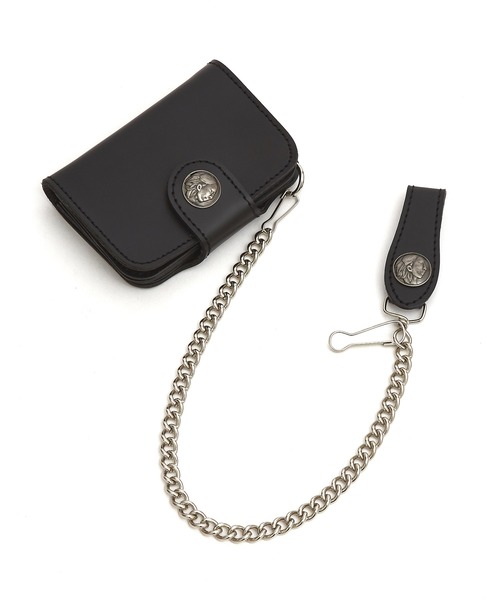 ankoROCK 財布 an meets zakka ネイティブ刻印コンチョフラップ