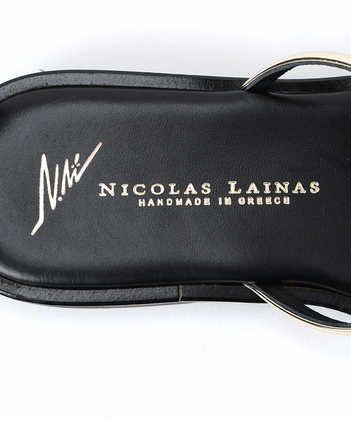 IENA サンダル NICOLAS LAINAS/ニコラスライナス フラット