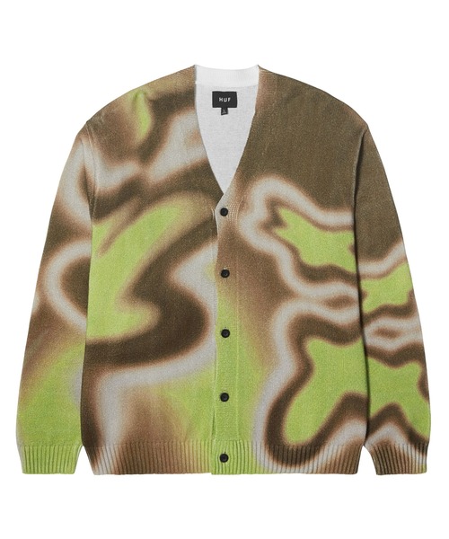 HUF カーディガン XL HUF カーディガン 「HUF」ハフ TWIN DRAGON CARDIGAN ユニ