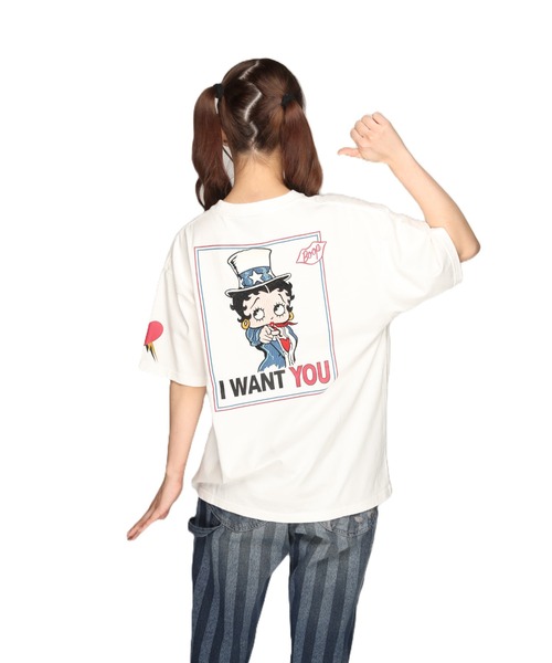 BETTY BOOP（ベティ ブープ） tシャツ LOWBLOW KNUCKLE / ローブロー