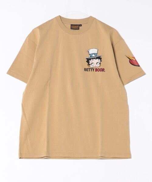 BETTY BOOP（ベティ ブープ） tシャツ LOWBLOW KNUCKLE / ローブロー