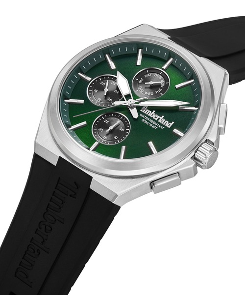 Timberland クロノグラフ 時計 シルバー Timberland（ティンバーランド） 腕時計 「Timberland