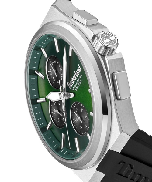 Timberland クロノグラフ 時計 シルバー Timberland（ティンバーランド） 腕時計 「Timberland