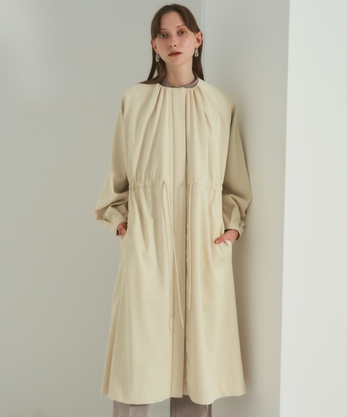 PUBLIC TOKYO（パブリックトウキョウ） ノーカラーコート FREE