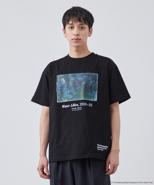 tシャツ The Met別注 クロード・モネ ”睡蓮” アートTシャツ