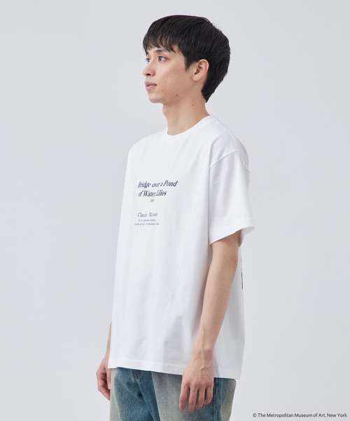 完売 会場限定 美品 モネ展 睡蓮のとき オリジナル Tシャツ ホワイト M 完売 会場限定 美品 モネ展 睡蓮のとき オリジナル Tシャツ