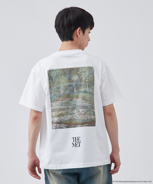 tシャツ The Met別注 クロード・モネ ”睡蓮” アートTシャツ