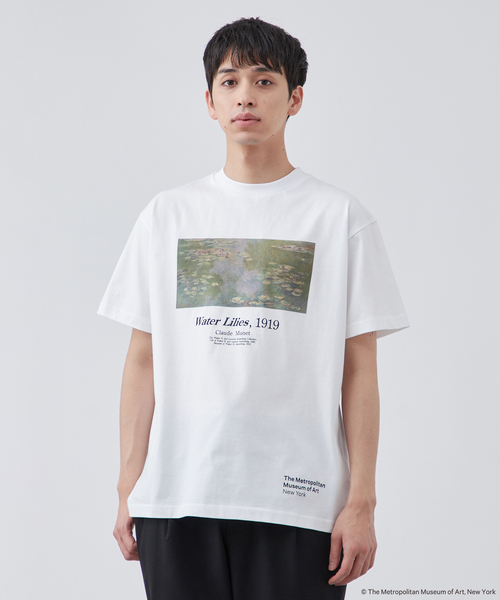 tシャツ The Met別注 クロード・モネ ”睡蓮” アートTシャツ