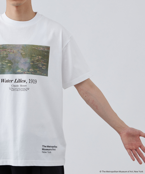 tシャツ The Met別注 クロード・モネ ”睡蓮” アートTシャツ