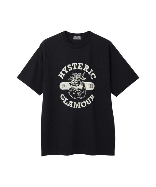 ヒステリックグラマー⭐︎半袖Tシャツ⭐︎ブラック⭐︎新品未使用（試着のみ） HYSTERIC GLAMOUR 「HYSTERIC GLAMOUR」 半袖Tシャツ SMALL