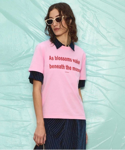 tシャツ THE MOON T-shirt「MAISON SPECIAL/メゾンスペシャル」 レディースの画像