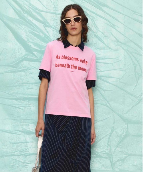 tシャツ THE MOON T-shirt「MAISON SPECIAL/メゾンスペシャル」 レディースの画像