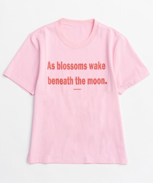 tシャツ THE MOON T-shirt「MAISON SPECIAL/メゾンスペシャル」 レディースの画像