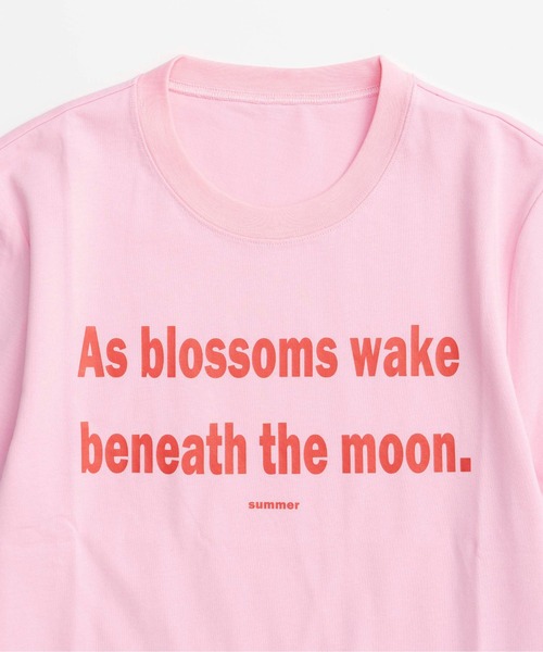 tシャツ THE MOON T-shirt「MAISON SPECIAL/メゾンスペシャル」 レディースの画像