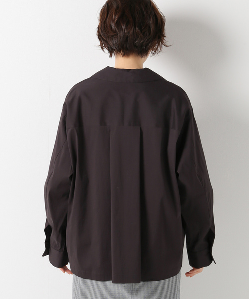 IENA 長袖シャツ IENA 「IENA」 長袖シャツ FREE ブラック レディース : ZOZOTOWN