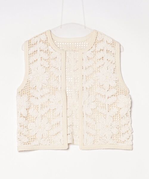 a*z様 BEAUTY&YOUTH UNITED ARROWS ニットベスト BY ストロー コットン アゼ ニットベスト （ベスト