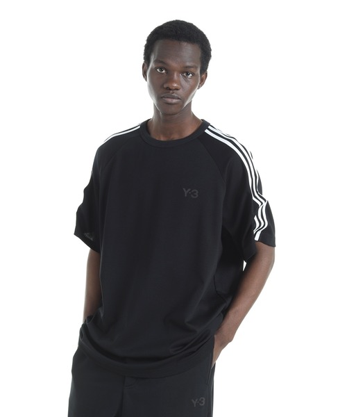 Y-3 tシャツ SHORT SLEEVE TEE 3-STRIPES メンズ レディース