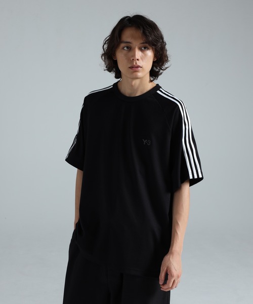 Y-3 tシャツ SHORT SLEEVE TEE 3-STRIPES メンズ レディース