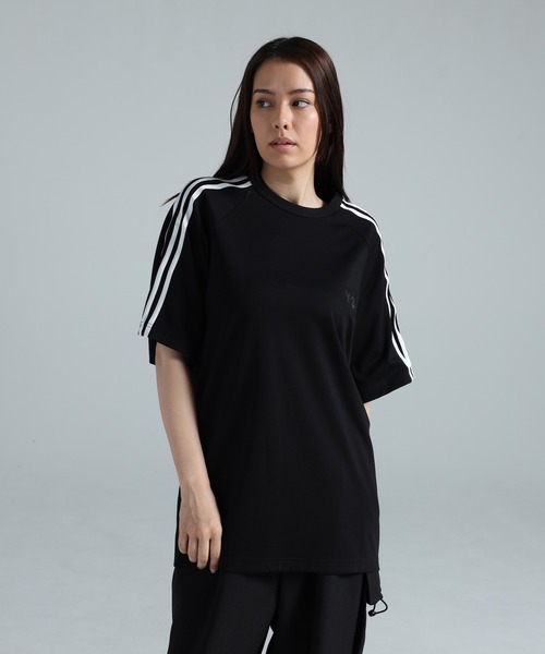 Y-3 tシャツ SHORT SLEEVE TEE 3-STRIPES メンズ レディース