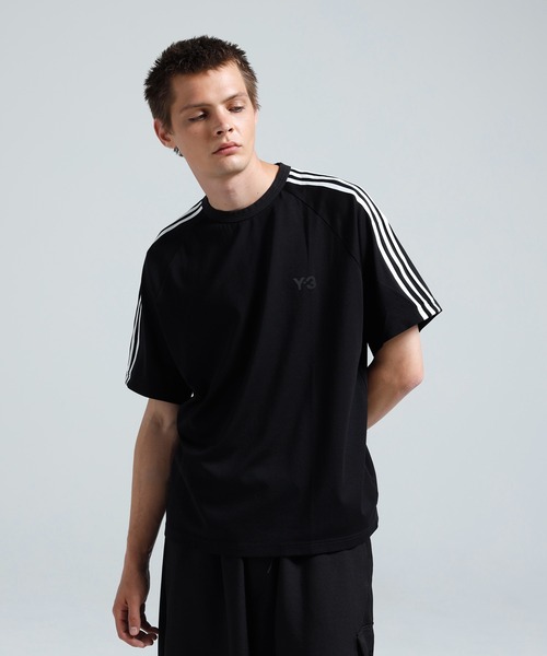Y-3 tシャツ SHORT SLEEVE TEE 3-STRIPES メンズ レディース