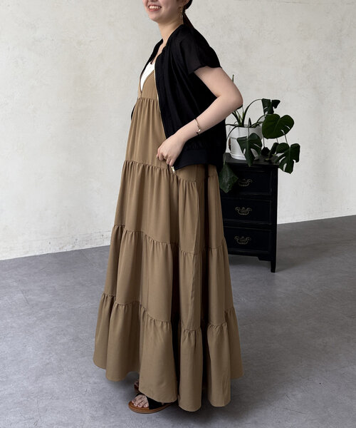 Chez toi ワンピース ドットキャミワンピース : ZOZOTOWN Yahoo