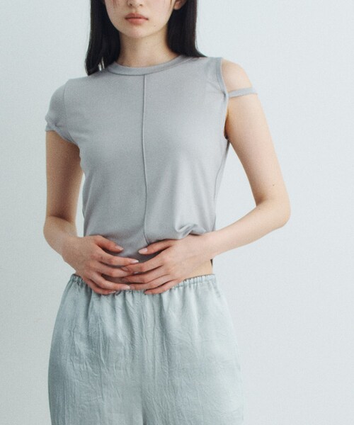 tシャツ compact edge tee レディースの画像