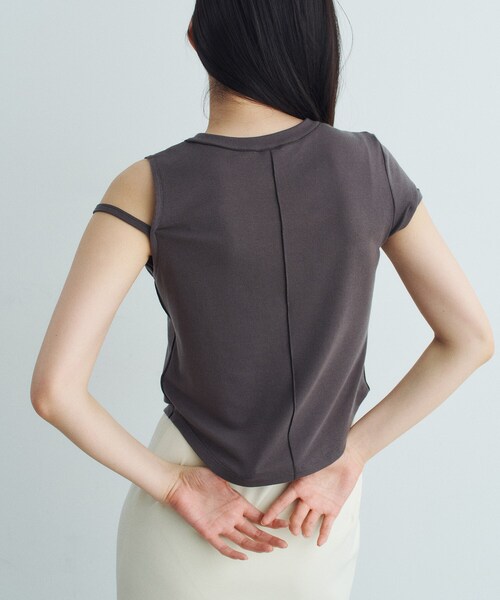 tシャツ compact edge tee レディースの画像